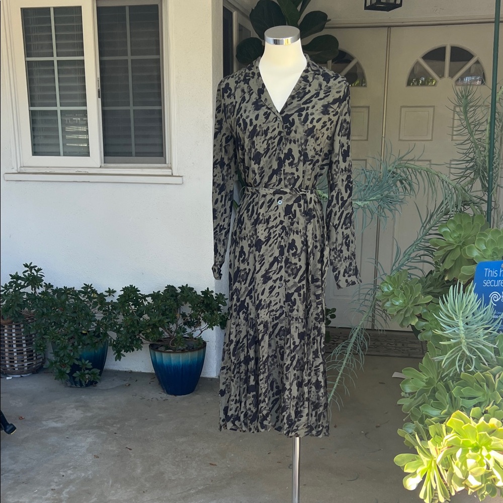 Rails Long Sleeves Shirt Dress
